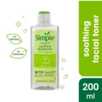 تونر تسکین دهنده سیمپل Simple soothing facial toner - تصویر 2