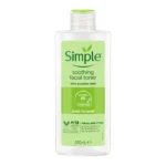 تونر تسکین دهنده سیمپل Simple soothing facial toner