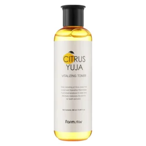 تونر حیات بخش روشن کننده یوجا فارم استی Farm Stay Citrus Yuja Toner 280ml