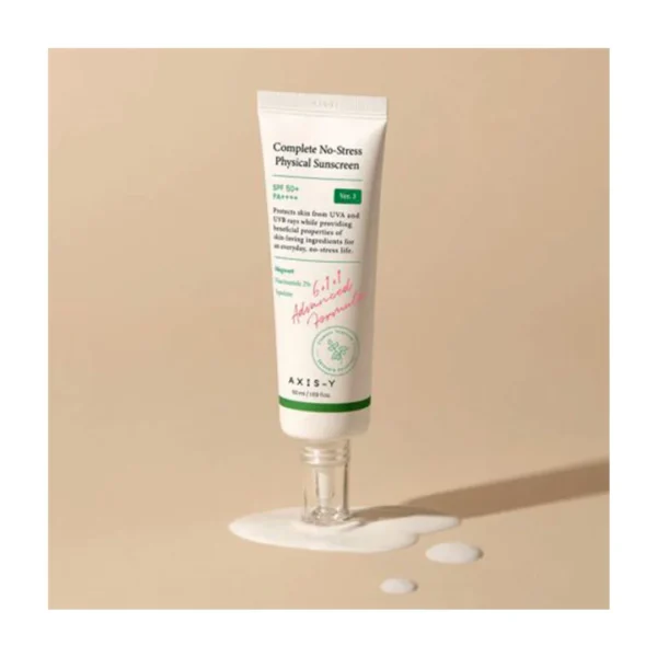 ضدآفتاب فیزیکی اکسیس وای AXIS-Y  No-Stress Physical Sunscreen 50ml - تصویر 2