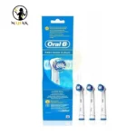 سری یدک مسواک برقی اورال بی مدل PRECISION CLEAN بسته 3 عددی