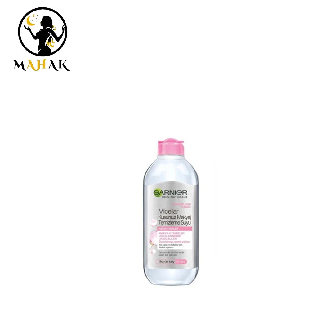 Untitled-1 میسلار واتر گارنیر مخصوص پوست خشک و حساس حجم 400 میل Garnier Skin Naturals Micellar Cleansing Water