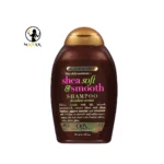 ویژگی های  مو شی باتر شامپو صاف کننده او جی ایکس Ogx Shea Soft And Smooth 