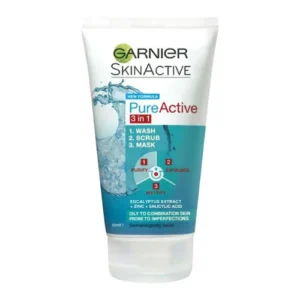 ژل شستشو صورت تیوپی گارنیه Garnier مدل Pure Active