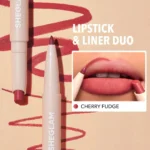 رژلب و خط لب دوسر شیگلم SHEGLAM Glam 101 Lipstick & Liner Duo cherry fudge