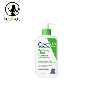 ژل شستشو و آبرسان صورت پوست نرمال تا خشک سراوی اصل Cerave hydrating Facial Cleanser 355ml