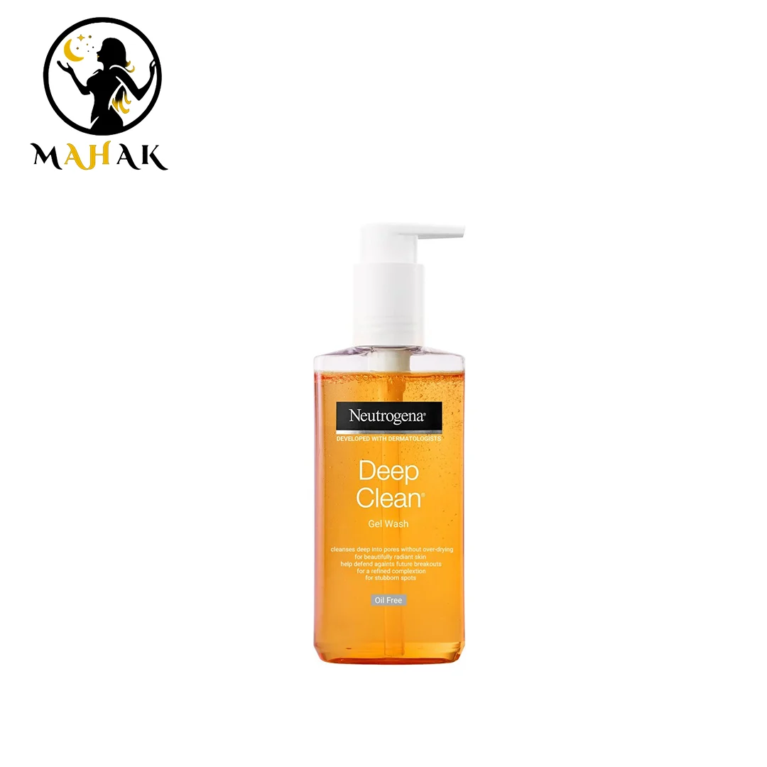deep clean ژل شستشو دیپ کلین نوتروژینا Neutrogena deep clean Facial Wash 200ml