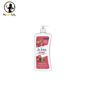 لوسیون ترمیم کننده بدن کرن بری سینت ایوز St Ives Repairing Cranberry 532ml