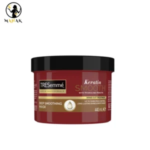 ماسک مو کراتین ترزمه قرمز TRESSEME KERATIN SMOOTH DEEP TREATMENT MASK 440ML