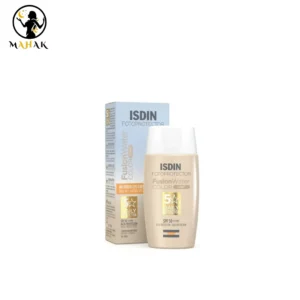ضد آفتاب فیوژن واتر رنگی رنگ لایت spf 50 ایزدین