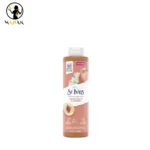 شامپو اسکراب بدن سینت ایوز ( استیوز ) هلو و گل یاسمین St. Ives Fresh Peach & Jasmin Pampering Body Wash