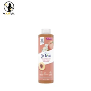 شامپو اسکراب بدن سینت ایوز ( استیوز ) هلو و گل یاسمین St. Ives Fresh Peach & Jasmin Pampering Body Wash