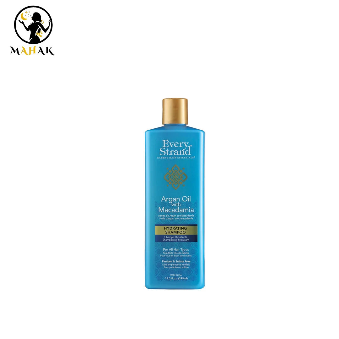 ArganShampoo شامپو آبرسان روغن آرگان و ماکادامیا اوری استرند Every Strand Argan Oil with Macadamia Hydrating Shampoo