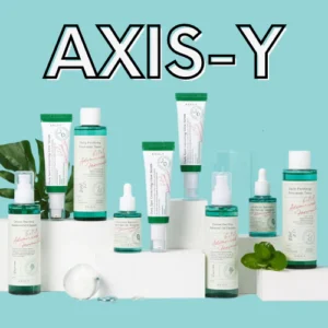 برند اکسیس وای AXIS-Y یک برند محصولات پوستی کره ای است. که محصولات خود را با الهام از آب و هوای کره جنوبی و با تکیه بر بر مواد طبیعی و گیاهی کمتر استفاده شده تولید می‌کند. محصولات اکسیس وای اصل سرشار از ترکیبات گیاهی بوده و عاری از پارابن، روغن مصنوعی، روغن معدنی یا هر گونه عطر مصنوعی هستند؛ این محصولات رویکردی کاملا مراقبتی و درمانی دارند و لیست ترکیباتشان صرفاً محدود به مواد دوستدار پوست می‌شود. برند AXIS-Y هرگز روی حیوانات آزمایش انجام نمی‌دهد.