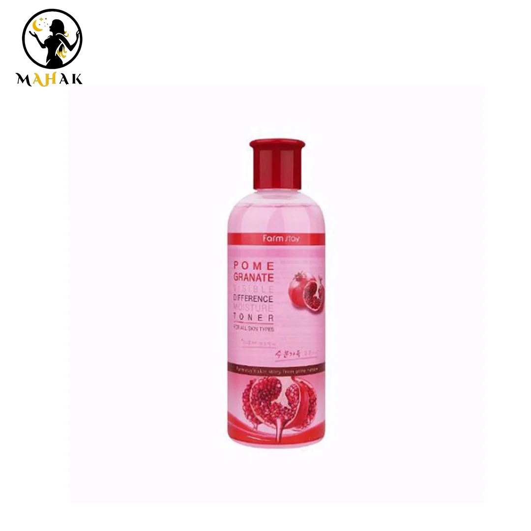 0015306_farmstay-pomegranate-visible-difference-moisture-toner_550 تونر مرطوب کننده انار فارم استی FARM STAY POMEGRANATE Moisturizing Toner
