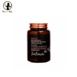 آمپول ژل آبرسان ضدچروک و جوانساز روغن ماهی سالمون فارم استی FARMSATY SALMON OIL & PEPTIDE VITAL AMPOULE
