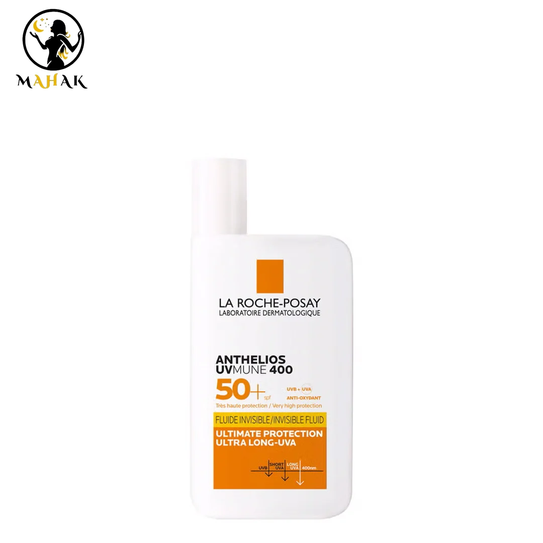 ضد آفتاب فلوییدی پوست نرمال تا چرب لاروش پوزای La Roche Posay Anthelios UVMune 400 Invisible Fluid SPF50+ Sun ضد آفتاب فلوییدی پوست نرمال تا چرب لاروش پوزای La Roche Posay Anthelios UVMune 400 Invisible Fluid SPF50+ Sun