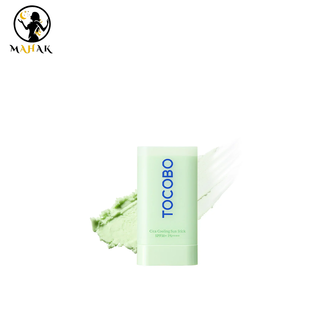 TOCOBOCicaCoolingSunStic-sentisenti ضد آفتاب استیکی سیکا کولینگ سبز توکوبو Cica Cooling Sun Stick اصل
