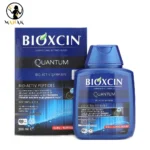 شامپو کوانتوم ضد ریزش بیوکسین Bioxcin آبی برای موهای چرب مدل quantum