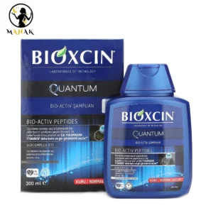 شامپو کوانتوم ضد ریزش بیوکسین Bioxcin آبی برای موهای چرب مدل quantum