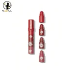 رژلب پتال استک 4 تایی پیچی طبقه ای مگا لیپ استکس شیگلم مدل Mega Lip Stacks