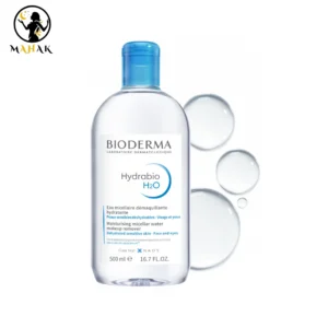 میسلار واتر پاک کننده آرایش پوست خشک و دهیدراته آبی بایودرما مدل BIODERMA Hydrabio H20