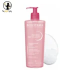 شوینده فوم ژل شستشوی صورت ( سنسیبیو Sensibio ) پوست خشک و حساس صورتی بایودرما Bioderma