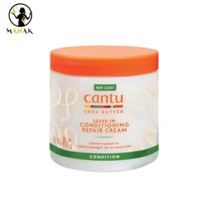 کرم مو ترمیم کننده 3کاره شی باتر کانتو Cantu Shea Butter Leave-In Conditioning Repair Cream
