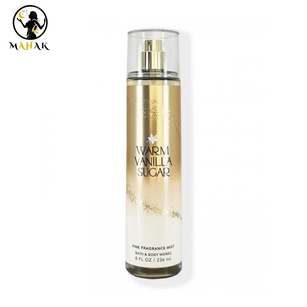 بادی اسپلش بث اند بادی وارم وانیلا شوگر body mist Bath & Body works Warm Vanilla Sugar بادی اسپلش بث اند بادی وارم وانیلا شوگر body mist Bath & Body works Warm Vanilla Sugar