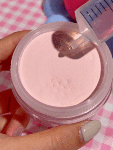 پودر فیکس دو منظوره (دو طبقه) صورت و زیر چشم صورتی شیگلم رنگ Bubblegum