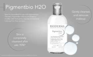 میسلار واتر ( پاک کننده آرایش ) ضدلک و روشن کننده بایودرما مدل BIODERMA Pigmentbio H2O