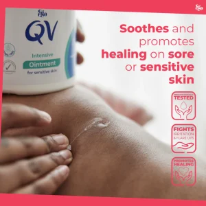 کرم مرطوب کننده کیو وی کاسه ای اصل QV intensive ointment for very dry skin condition