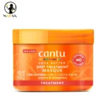 ماسک مو ترمیم کننده درمانی داخل حمام شی باتر موی فر کانتو Cantu Deep Treatment Masque