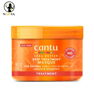 ماسک مو ترمیم کننده درمانی داخل حمام شی باتر موی فر کانتو Cantu Deep Treatment Masque