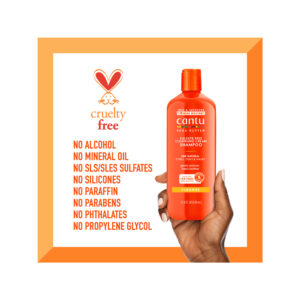 شامپو کرمی شی باتر کنتو Cantu Sulfate-Free Cleansing Cream Shampoo