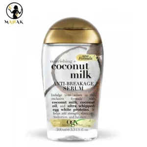 سرم مو ضد موخوره و شکنندگی اوجی ایکس OGX مدل شیر نارگیل COCONUT MILK
