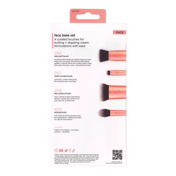 ست براش ریل تکنیک REAL TECHNIQUE مدل فیس بیس ست FACE BASE SET