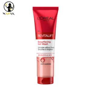 ژل شستشوی لایه بردار روشن کننده و ضد لک گلیکولیک اسید 3.5٪ لورال Loreal Revitalift 3.5% Pure Glycolic Acid Gel wash
