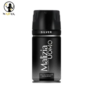 اسپری دئودورانت مالزیا نقره ای مدل سیلور Sliver اصل