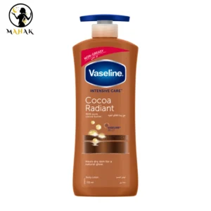 لوسیون وازلین vaseline مدل کاکائو cocoa radiant پمپی 725میل