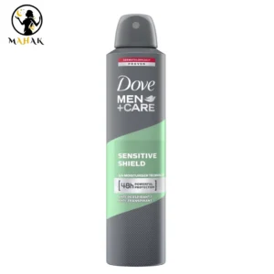 اسپری ضد تعریق مردانه داو 250میل مدل سنسیتیو شیلد SENSITIVE SHIELD