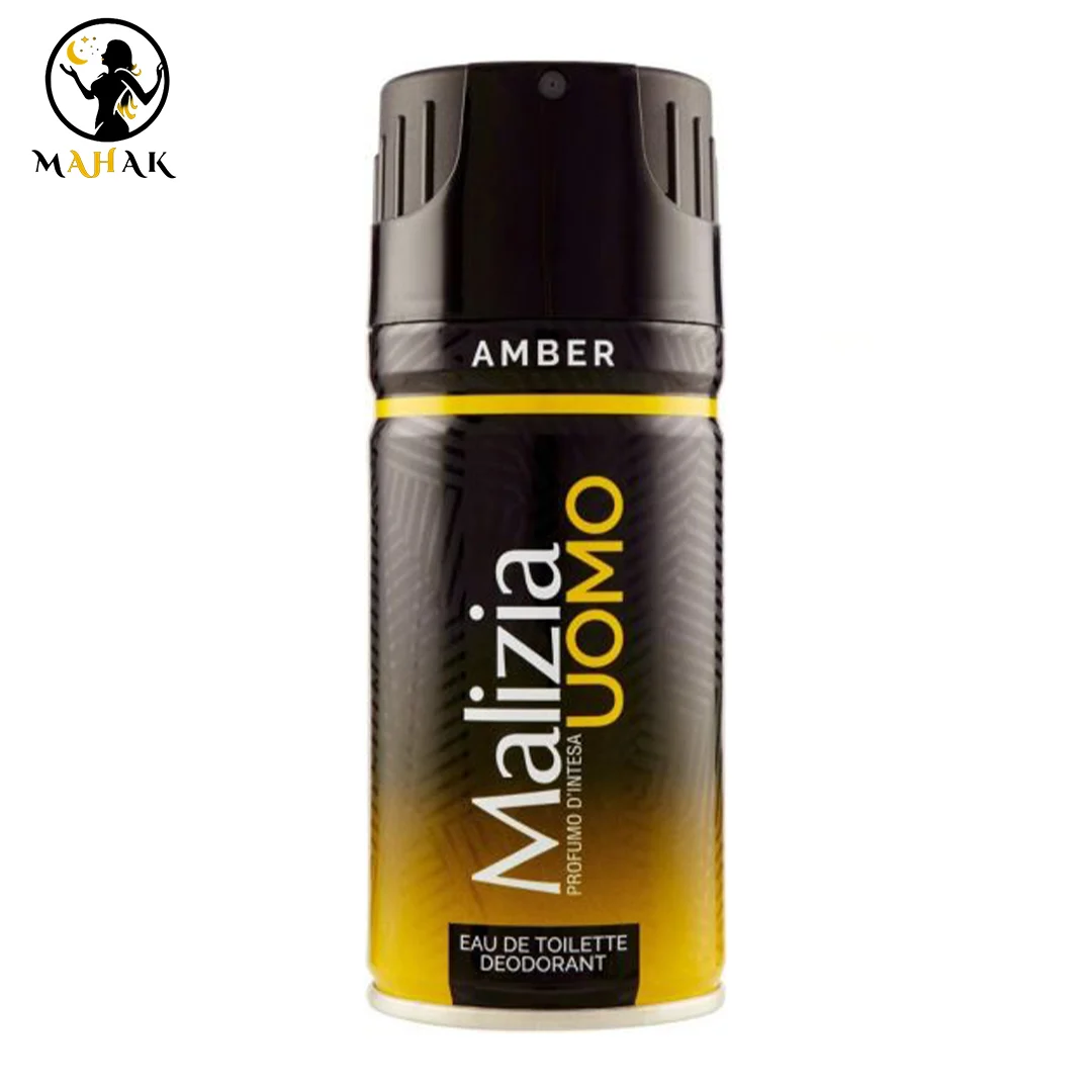 اسپری دئودورانت مالزیا زرد مدل امبر Amber اصل اسپری دئودورانت مالزیا زرد مدل امبر Amber اصل