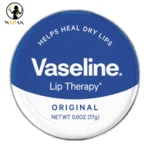 بالم لب آبی کاسه ای فلزی وازلین vaseline مدل اورجینال original