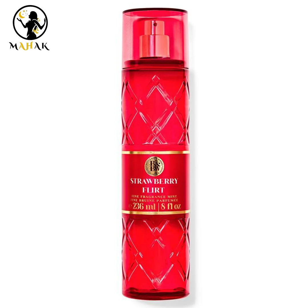 بادی اسپلش ( میست ) بث اند بادی استراوبری فلیرت body mist Bath & Body works Strawberry Flirt بادی اسپلش ( میست ) بث اند بادی استراوبری فلیرت body mist Bath & Body works Strawberry Flirt