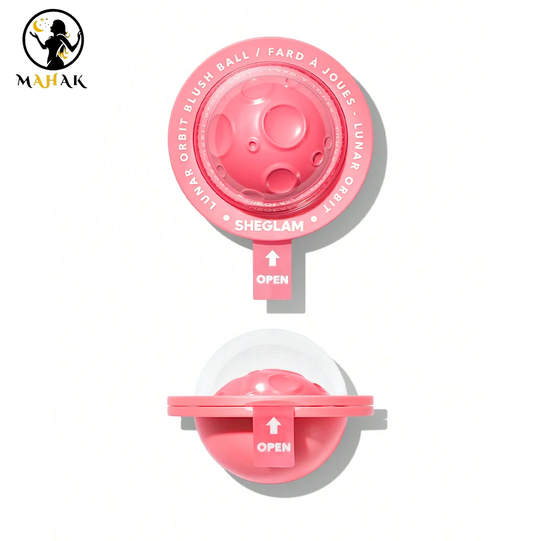 رژ گونه و رژ لب فضایی شیگلم sheglam مدل Lunar Orbit Blush Ball