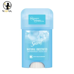 مام ضد تعریق بدون بو کرمی سکرت secret مدل NATURAL UNSCENTED