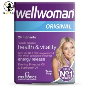 قرص مکمل مولتی ویتامین زنانه ول وومن اورجینال ویتابیوتیکس Well WOMAN Original VITABIOTICS