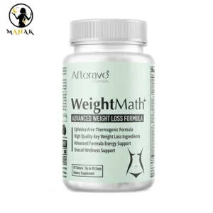 قرص مکمل لاغری ویت مث پلاس افترایو WeightMath Afterave