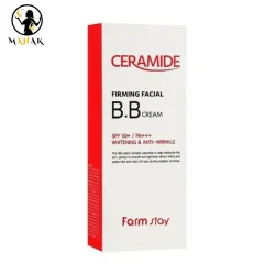 بی بی کرم لیفتینگ سرامید فارم استی +++Farm Stay Ceramide Firming Facial BB Cream SPF50+/PA