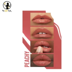 رژ لب مایع براق میبلین سوپر استی مدل VINYL INK شماره 15 رنگ PEACHY - تصویر 2